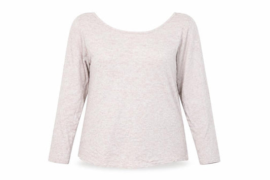 Front view of Tu women’s purple jumper, size UK 18