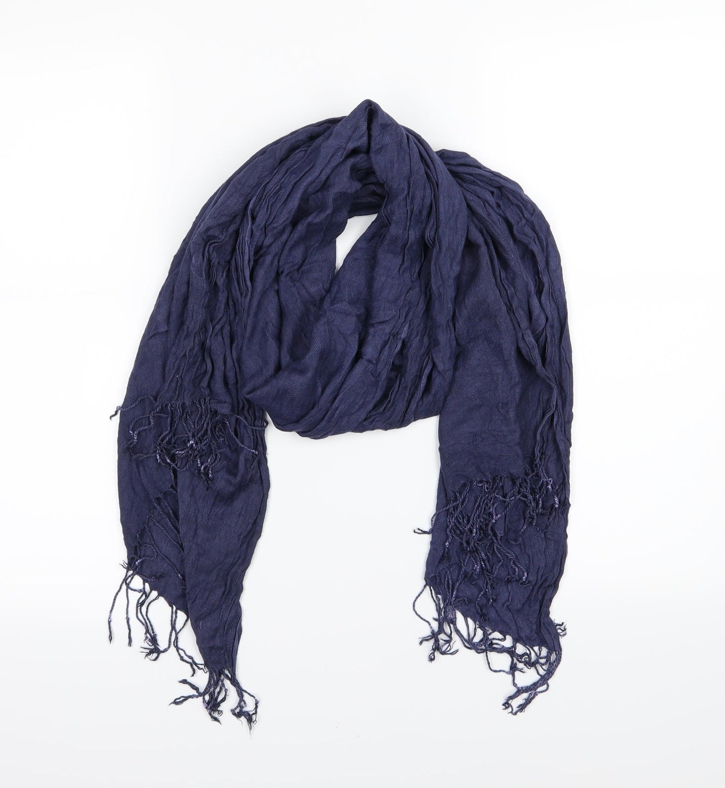 Preworn Womens Blue    Scarf