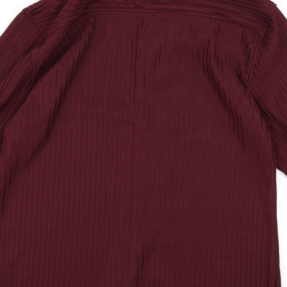 River Island Mens Purple    Button-Up Size M