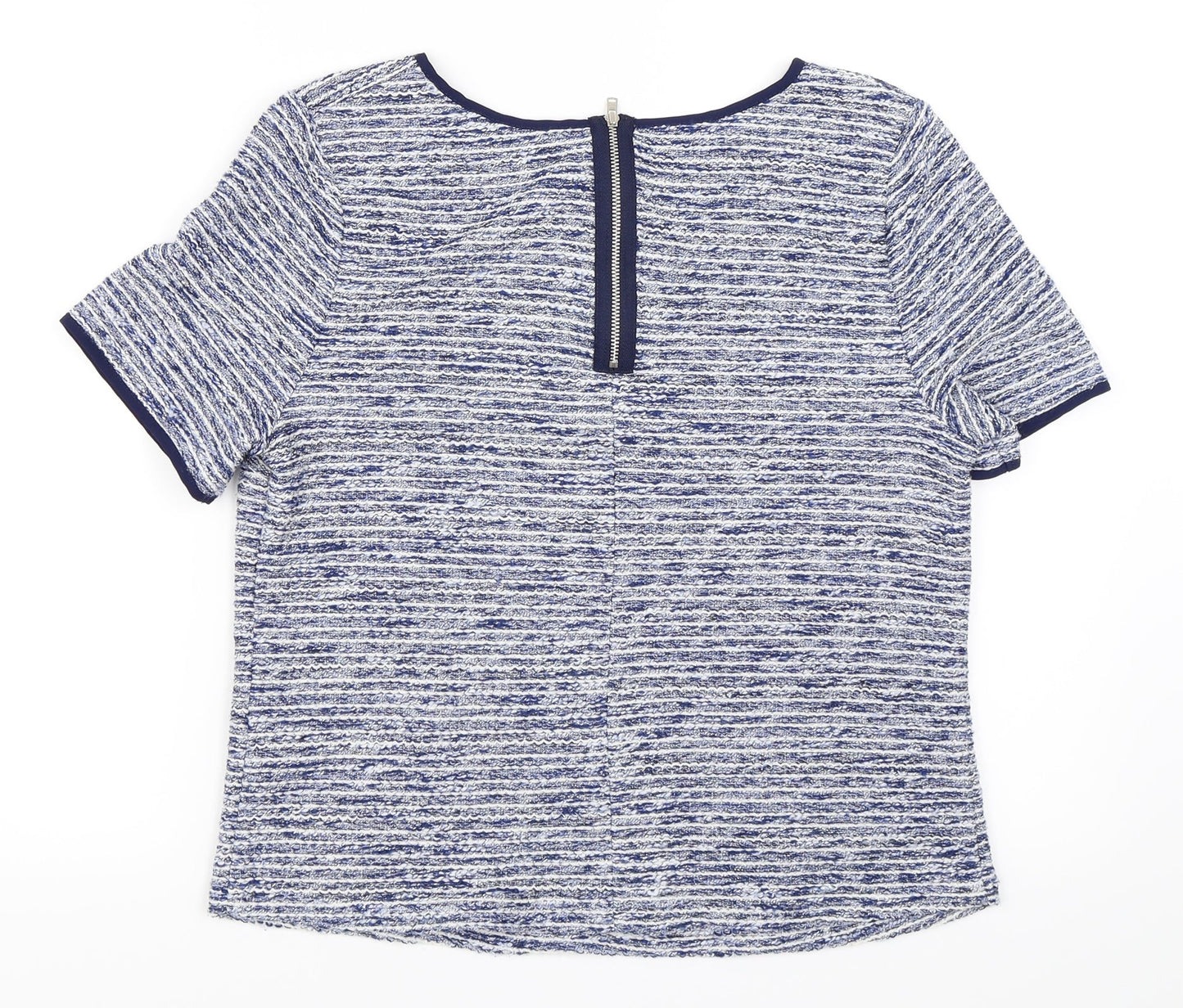 Oasis Womens Blue   Basic Blouse Size M
