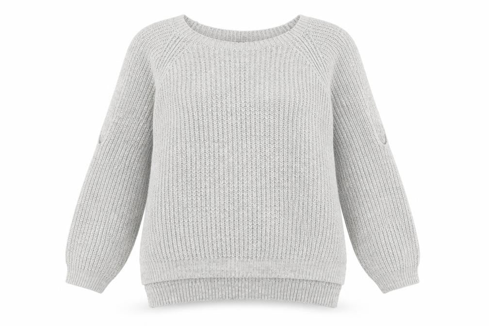 Atmosphere Womens Grey  Knit Pullover Jumper Size 14  - Cut out sleeves