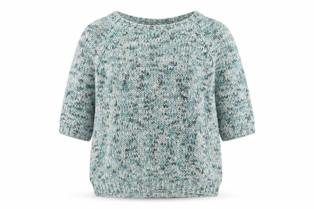 Bonmarché Womens Blue Knit Pullover Jumper Size M