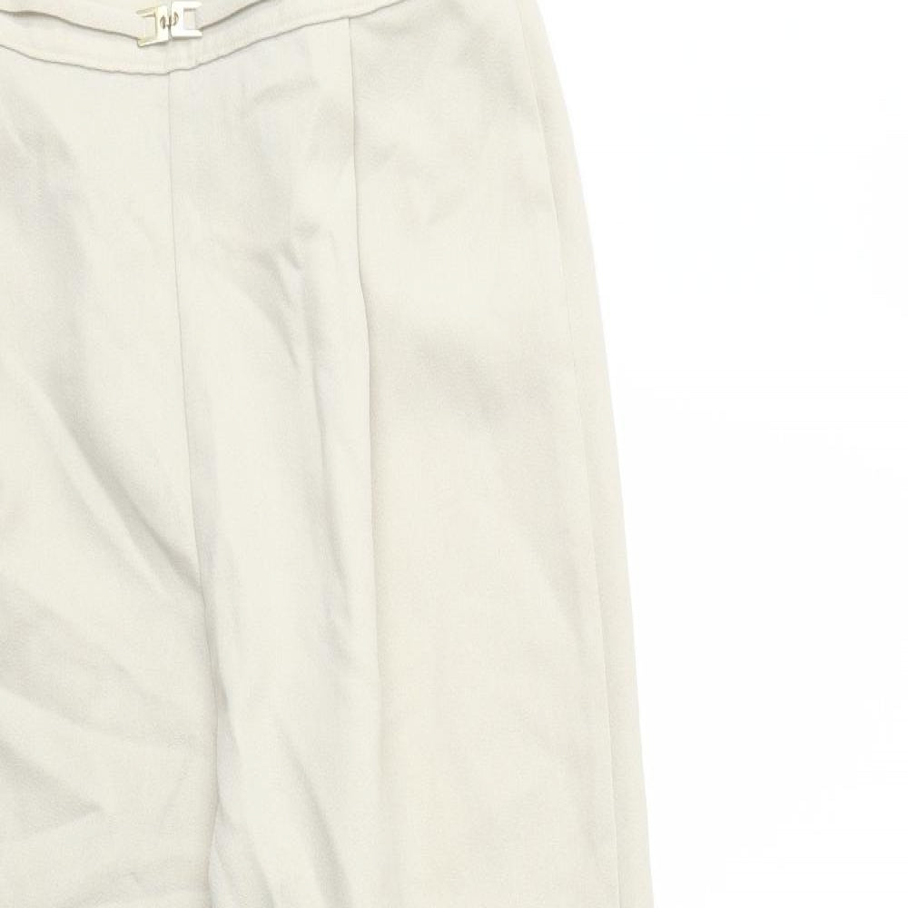 Berkertex Womens Beige   Trousers  Size 14 L26 in