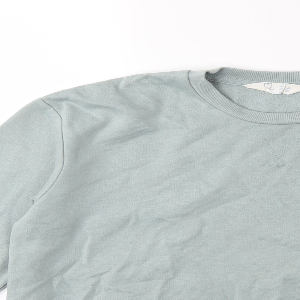 Primark Womens Green   Pullover Sweatshirt Size 4