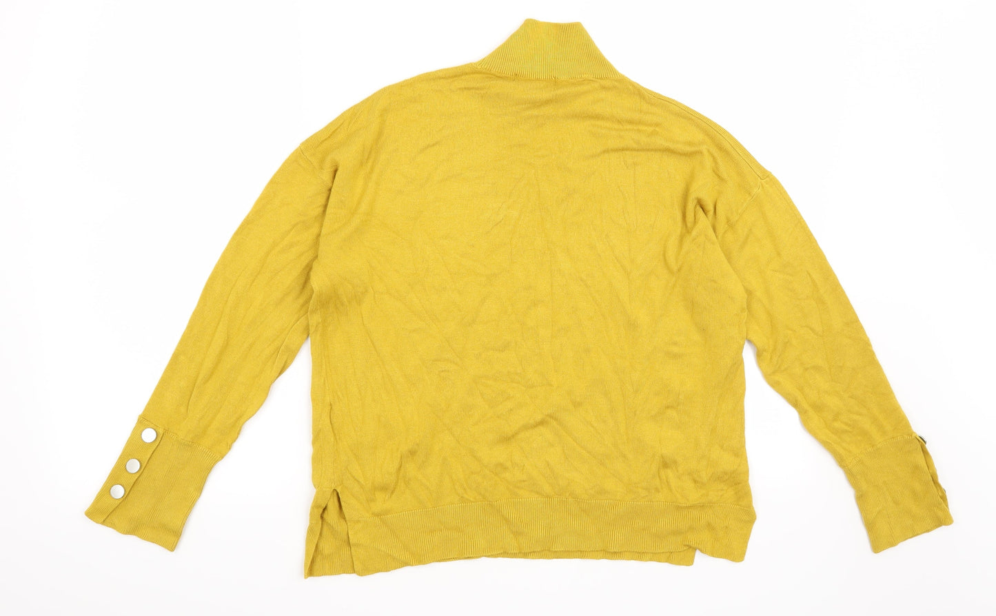 F&F Womens Yellow   Pullover Jumper Size 12