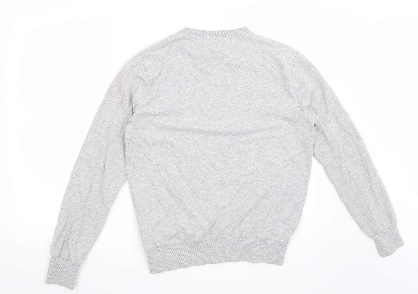Cedar Wood State Mens Grey   Pullover Sweatshirt Size M  - Anchorman2 Say Whhhhaaat?