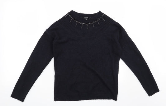 Dorothy Perkins Womens Blue   Pullover Jumper Size 8