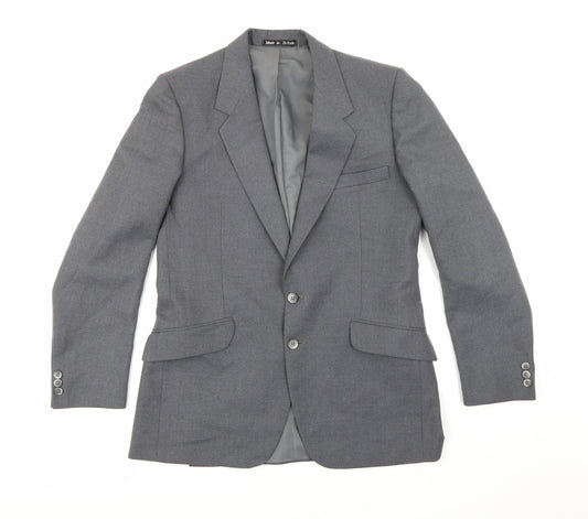 Brook Taverner Mens Grey   Jacket Suit Jacket Size 38