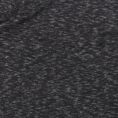 Brand and care label for Sparkle & Fade women’s grey basic t-shirt, size S