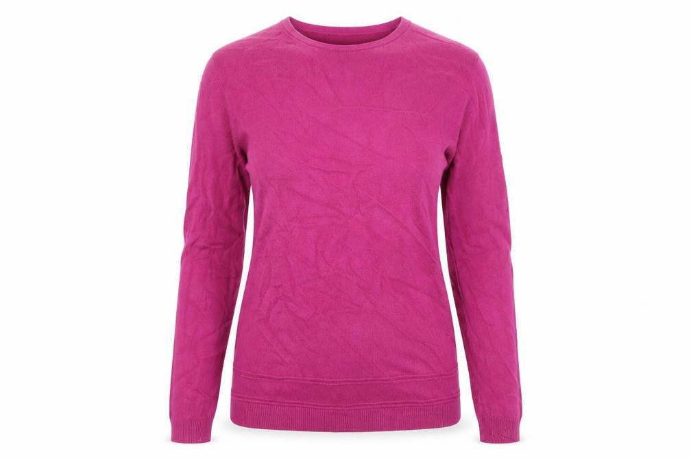 Vida Vi Womens Purple  Knit Pullover Jumper Size L