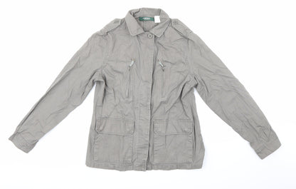 Additional front view of La Redroute women’s grey jacket, size UK 14