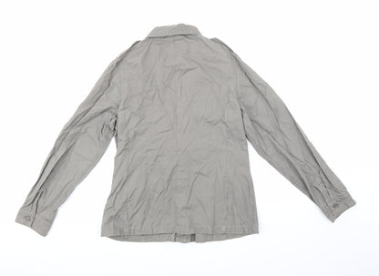 Back view of La Redroute women’s grey jacket, size UK 14