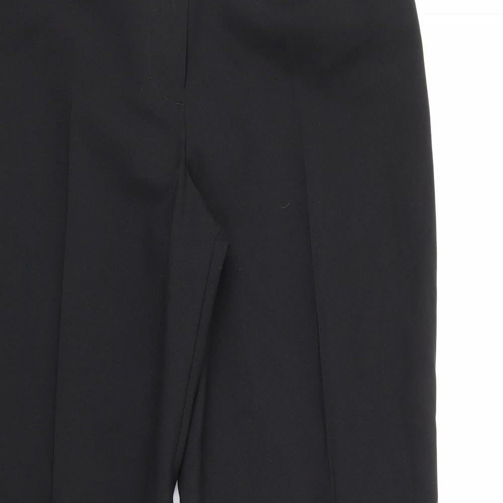 Marks and Spencer Womens Black   Trousers  Size 14 L29 in