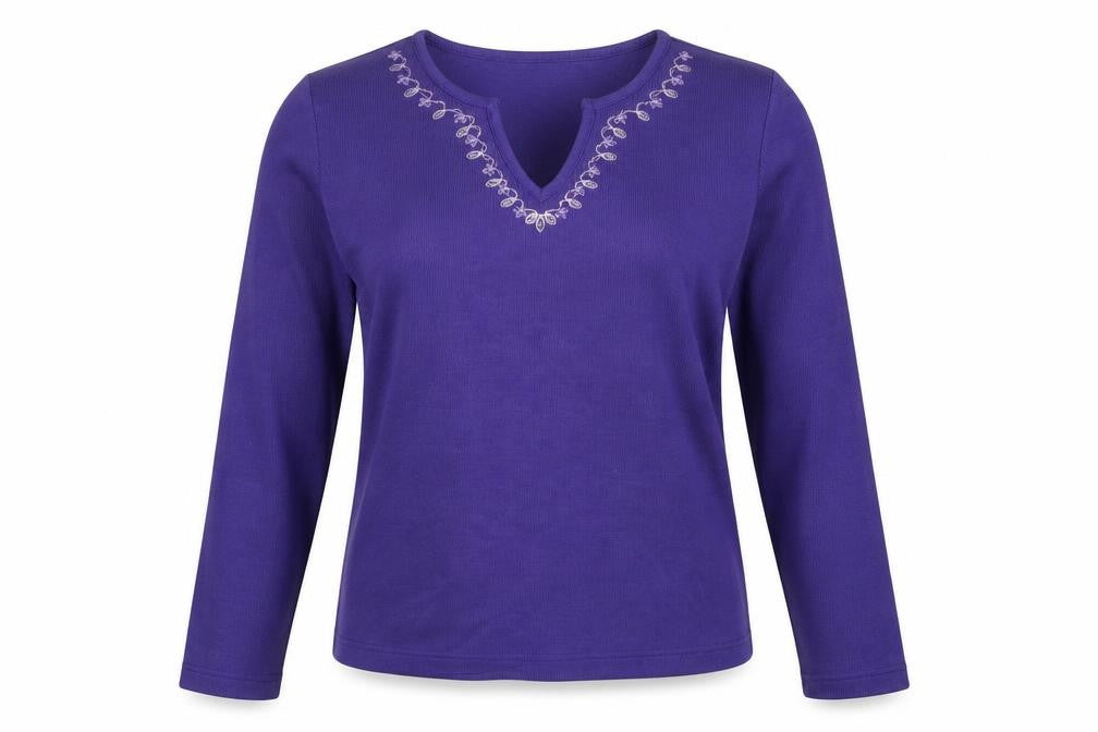 Bonmarché Womens Purple Pullover Jumper Size S