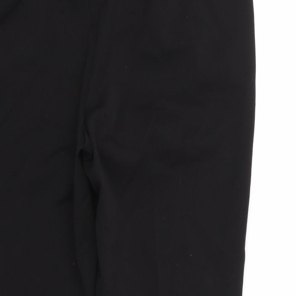 Marks and Spencer Womens Black   Trousers  Size 12 L26 in
