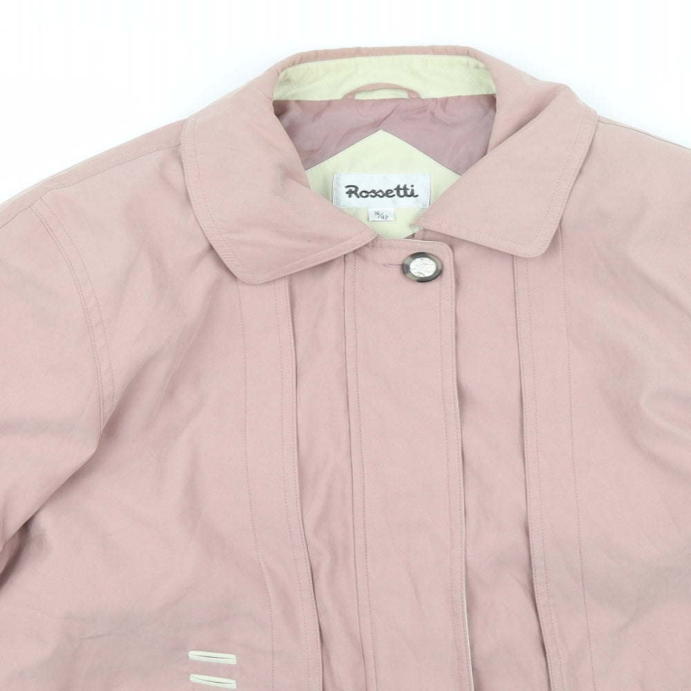 Rossetti Womens Pink   Jacket Coat Size 16