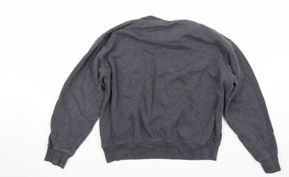 Back view of Huston Harbour women’s grey jumper, size M