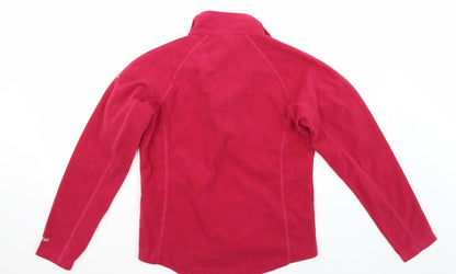 Back view of Trespass women’s pink jumper, size M