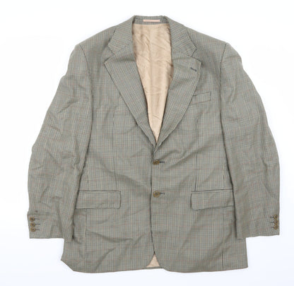 Additional front view of Chatsworth men’s beige jacket suit jacket, size 40
