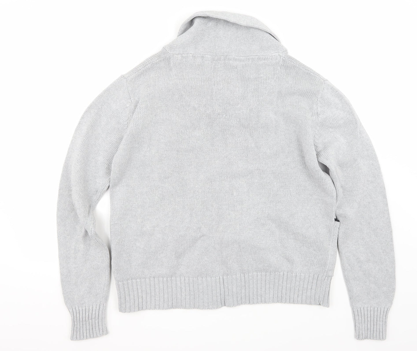 Brave Soul Womens Grey   Cardigan Jumper Size L