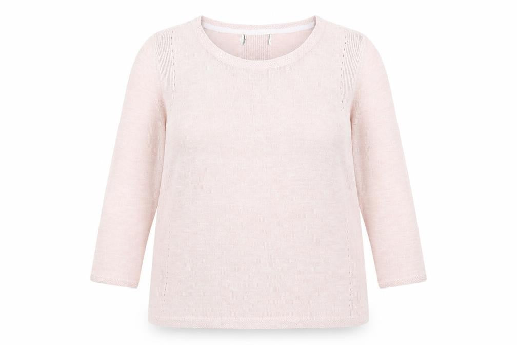 Marks & Spencer Womens Pink   Pullover Jumper Size 16