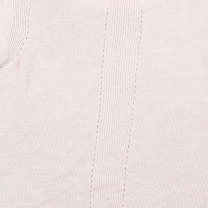 Brand and care label for Marks & Spencer women’s pink jumper, size UK 16