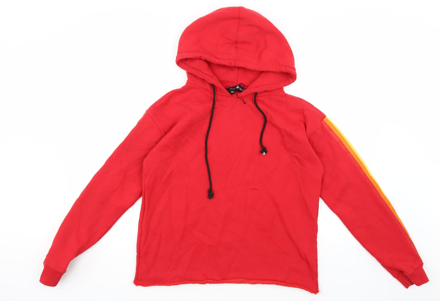 Daisy Street Womens Red   Pullover Hoodie Size 12