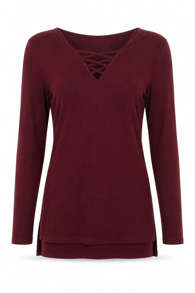 Atmosphere Womens Red   Basic T-Shirt Size 6