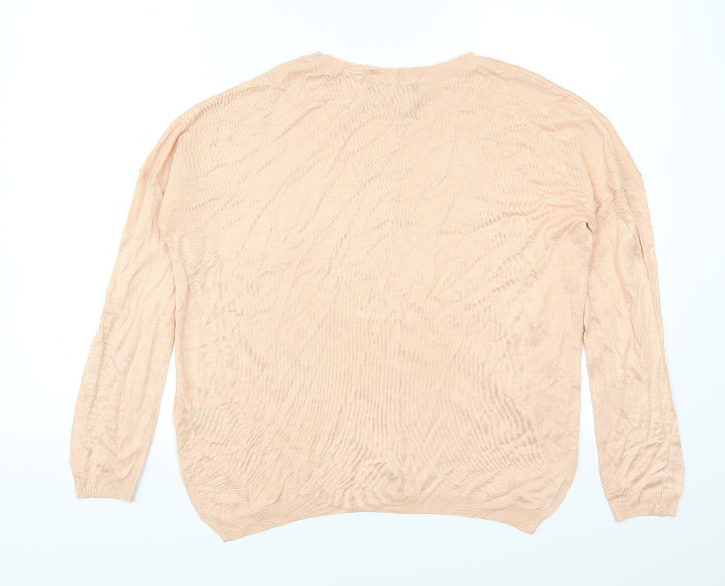 Marks and Spencer Womens Pink   Basic T-Shirt Size M