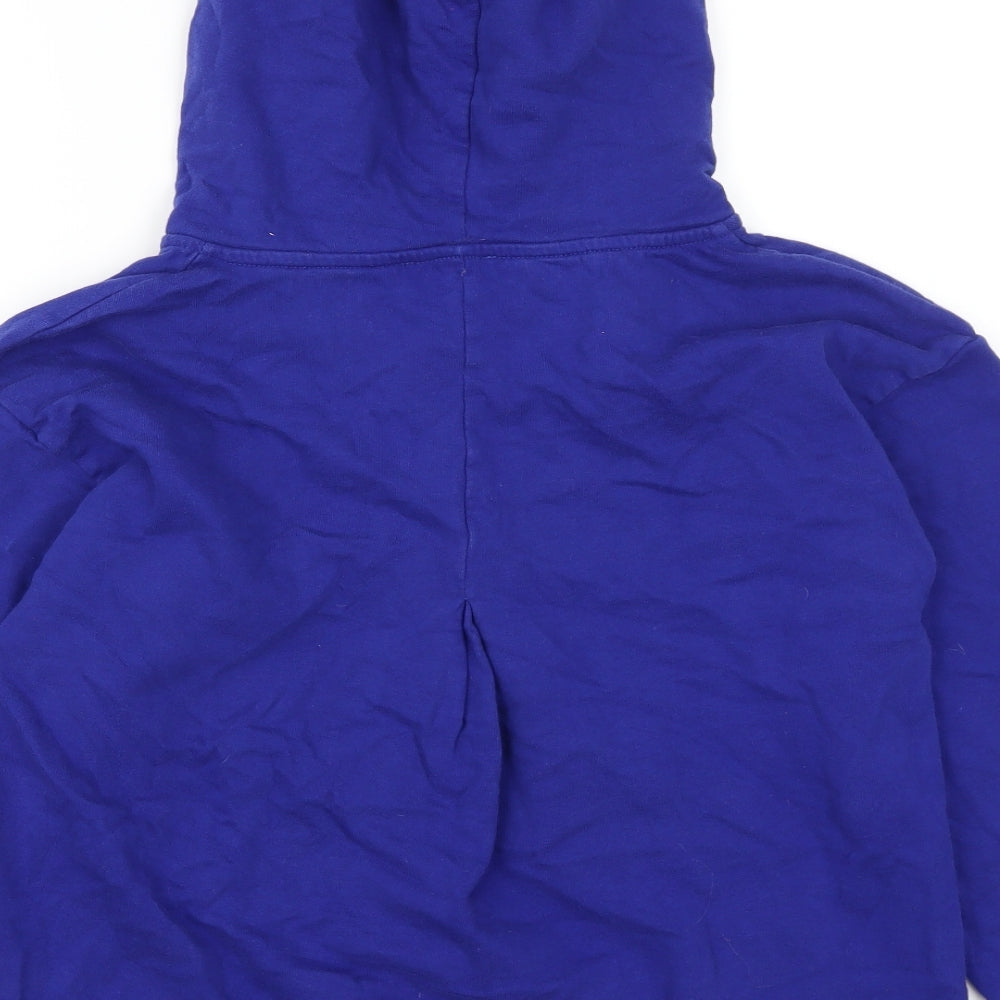 Papaya Womens Blue   Pullover Hoodie Size M