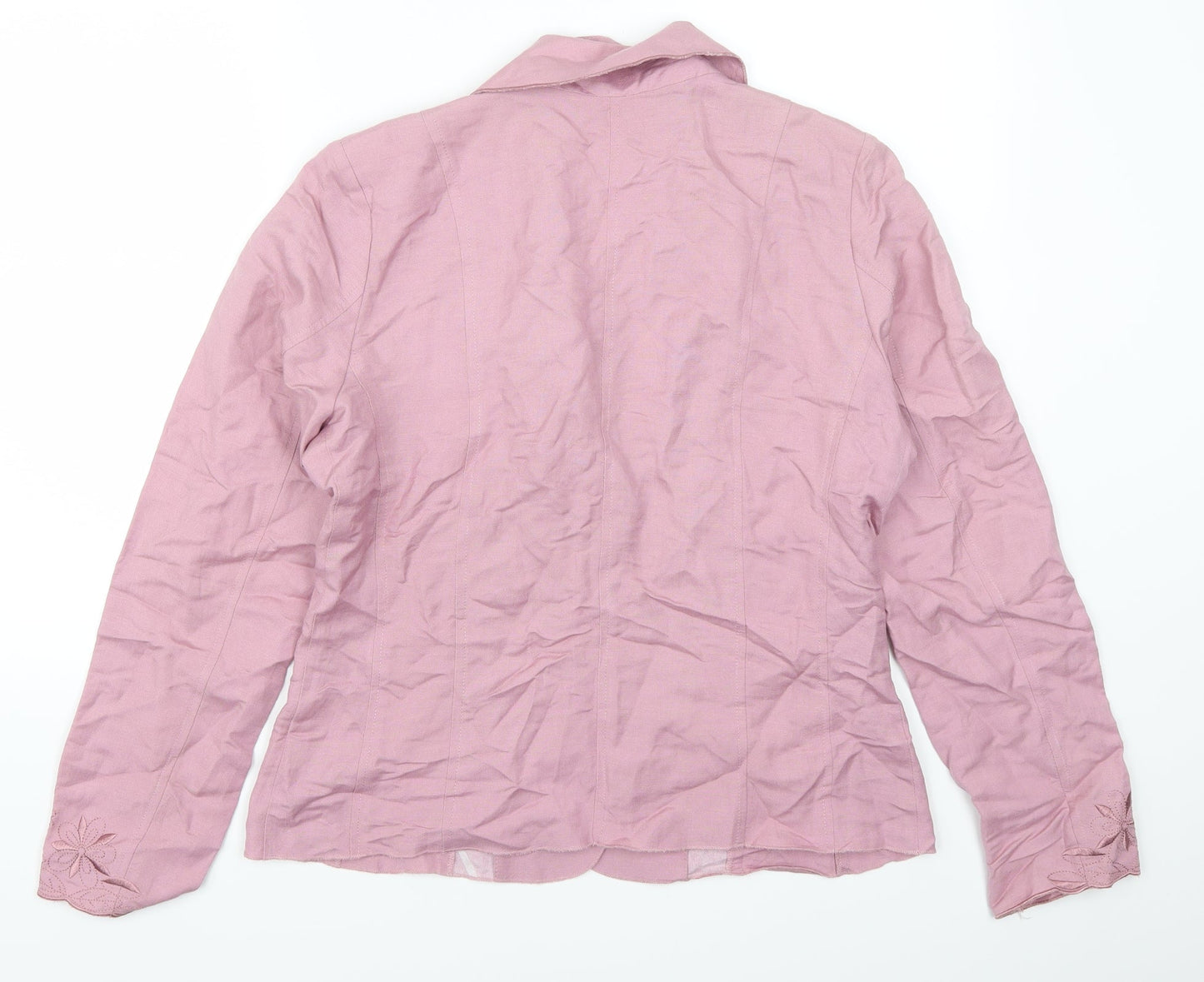 Klass Womens Pink Floral  Jacket  Size 14