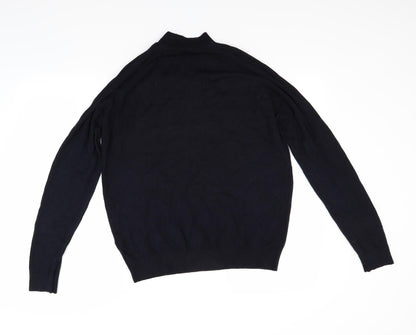 Back view of River Island women’s blue jumper, size L