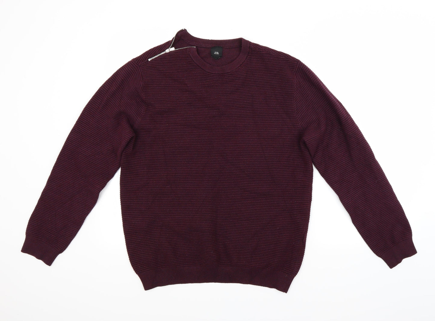 River Island Womens Red   Pullover Jumper Size L