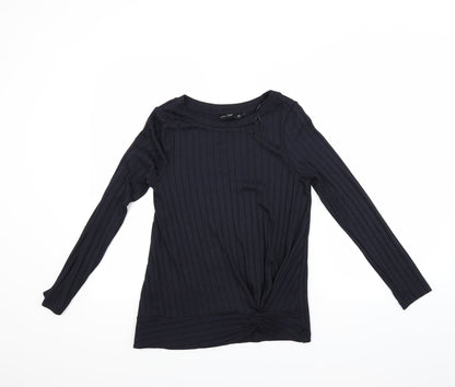 Additional front view of F&F women’s blue jumper, size UK 6