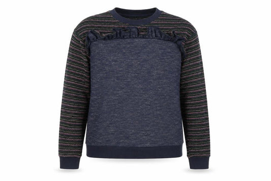 TU Womens Blue   Pullover Sweatshirt Size 8