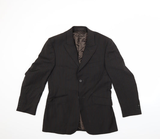 Burton Mens Brown   Jacket Blazer Size 36