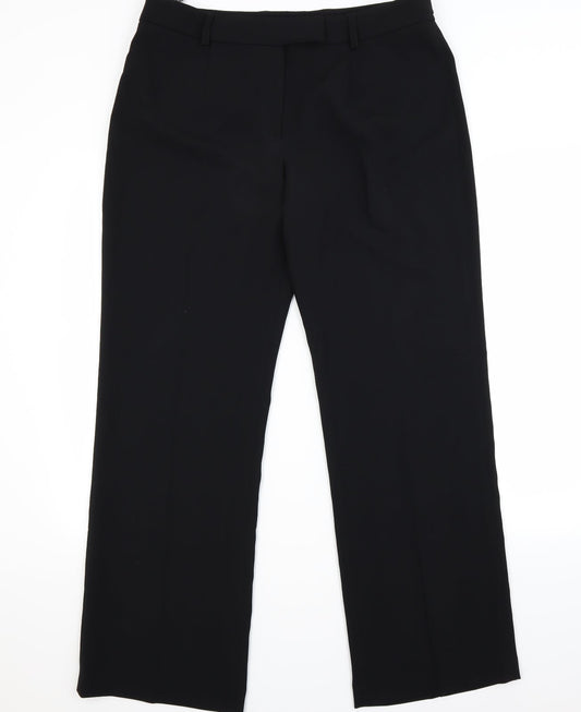 Alex & Co Womens Black   Trousers  Size 14 L28 in