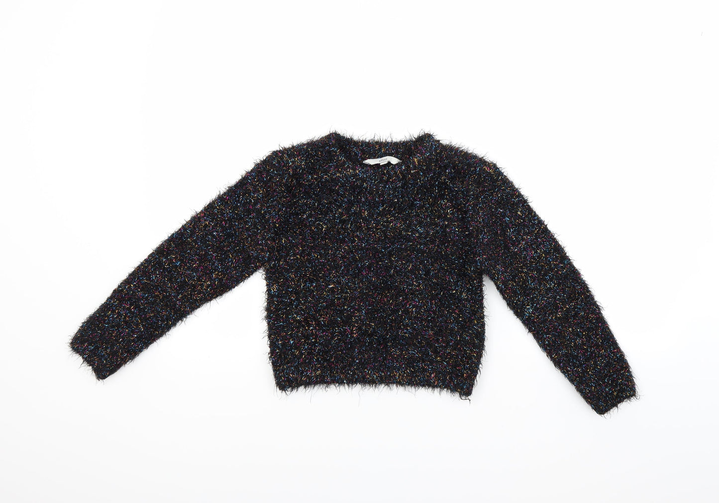 Preworn Girls Multicoloured   Pullover Jumper Size 9-10 Years