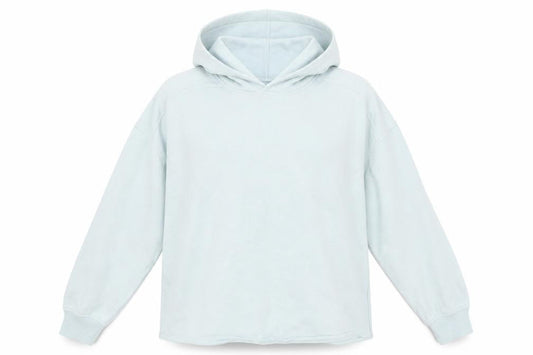 Front view of Primark women’s green pullover hoodie, size S