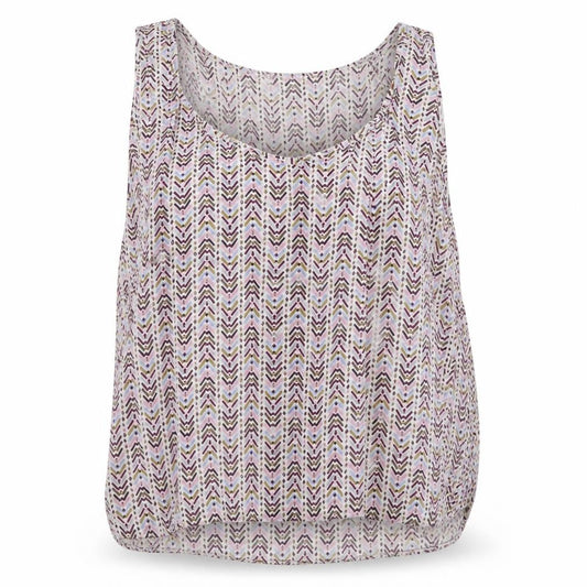 H&M Womens Multicoloured Geometric  Basic Tank Size 16