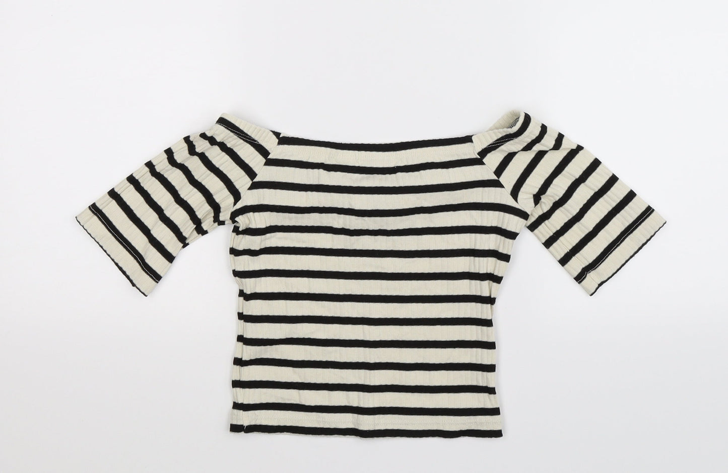 Cooperative Womens Multicoloured Striped Knit Pullover Jumper Size XS