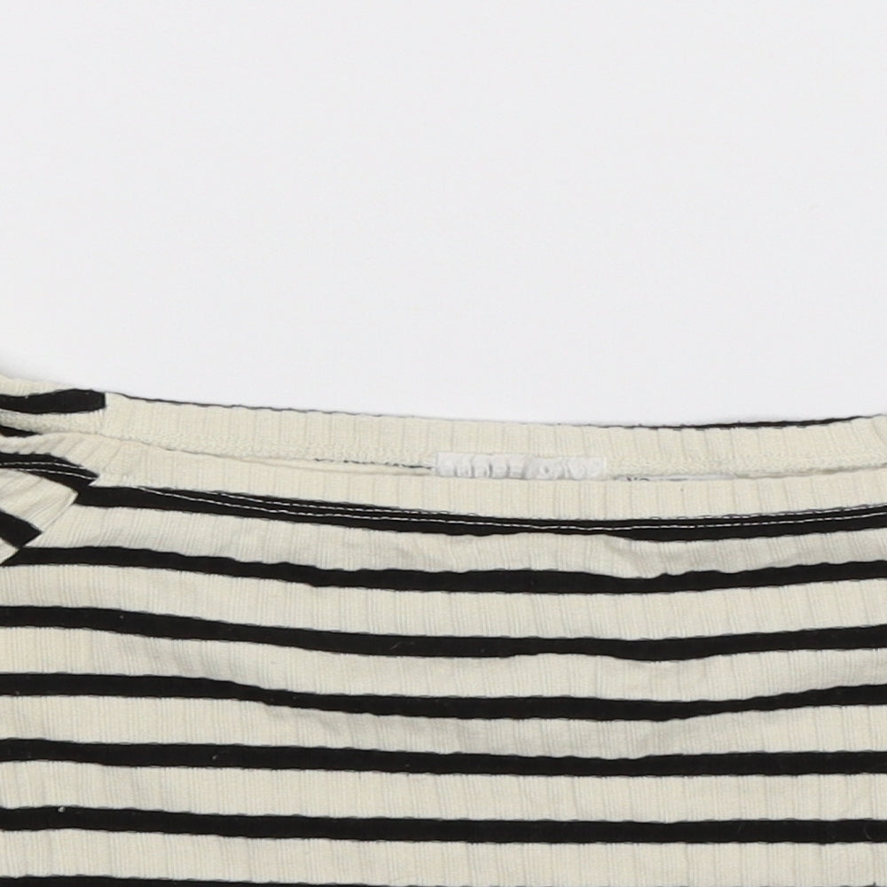 Cooperative Womens Multicoloured Striped Knit Pullover Jumper Size XS