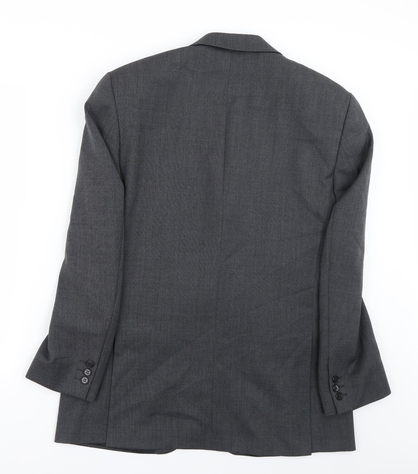 Preworn  Mens Grey   Jacket Suit Jacket Size 40