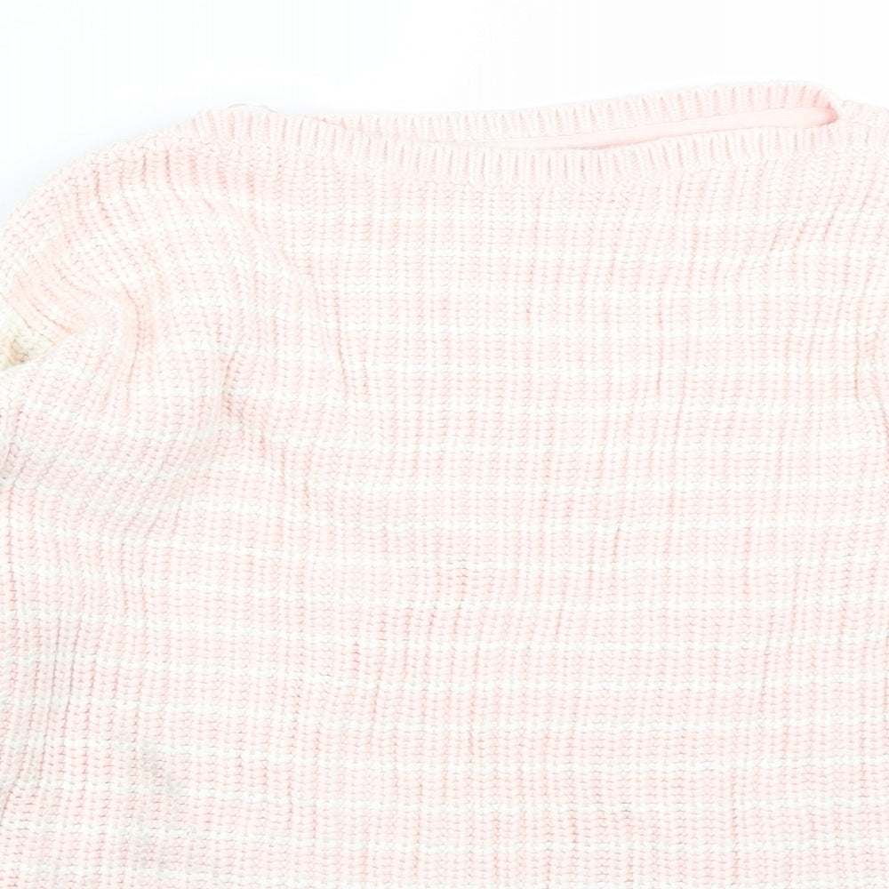 Marks and Spencer Womens Pink   Pullover Jumper Size S