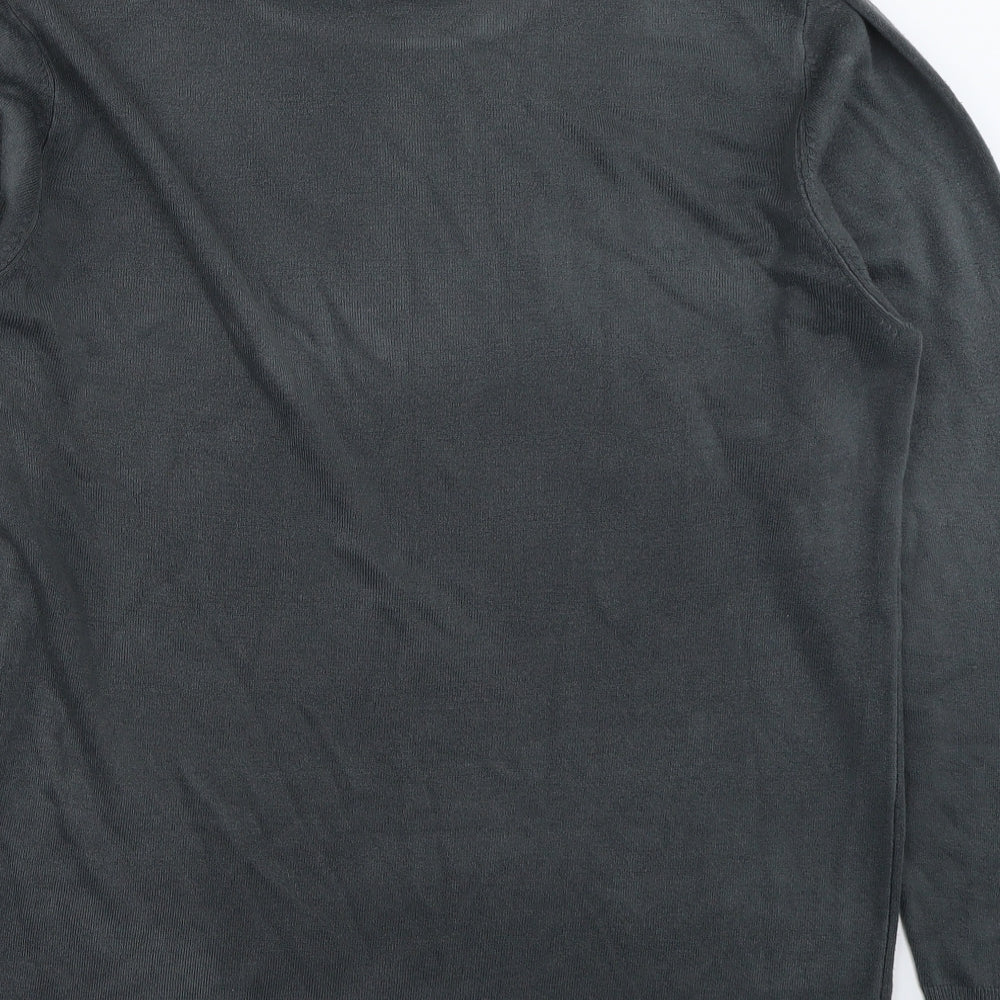 George  Mens Grey   Pullover Jumper Size L