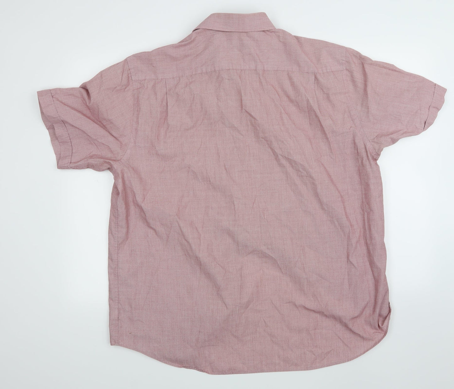Jack Reid Mens Pink    Button-Up Size 17.5