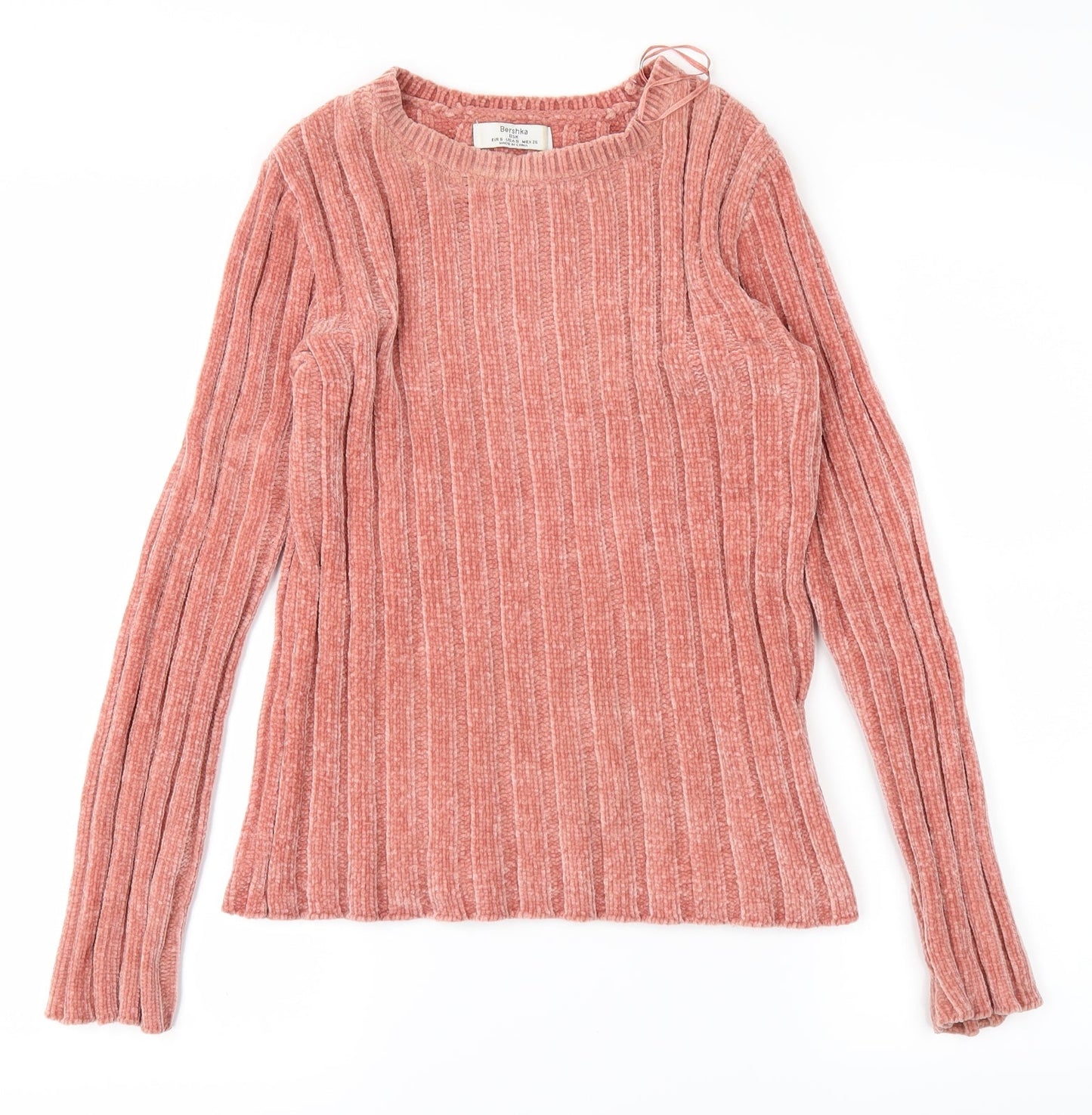 Bershka Womens Pink   Pullover Jumper Size S