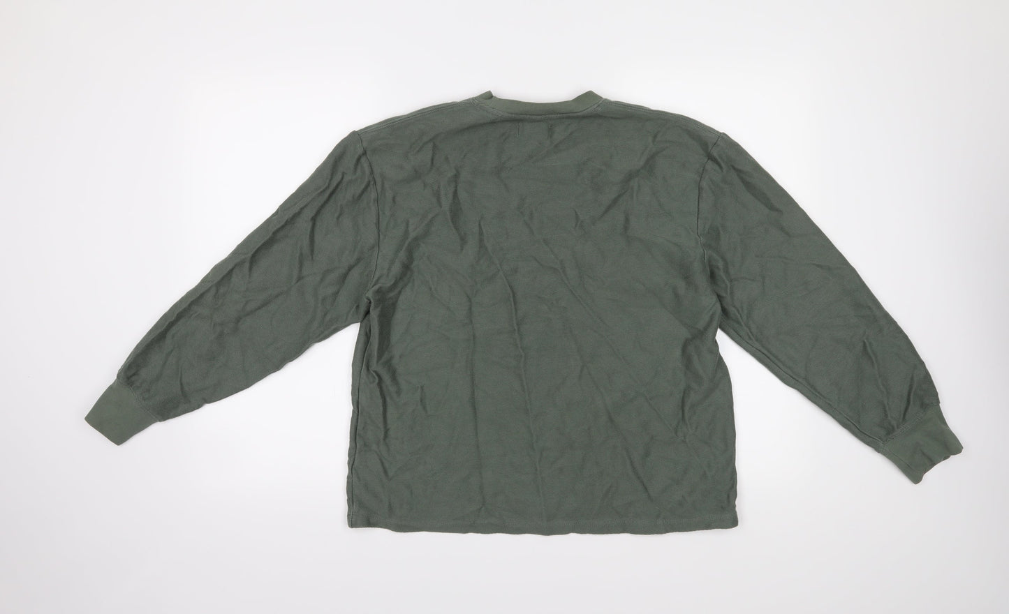Topman Mens Green   Pullover Jumper Size S