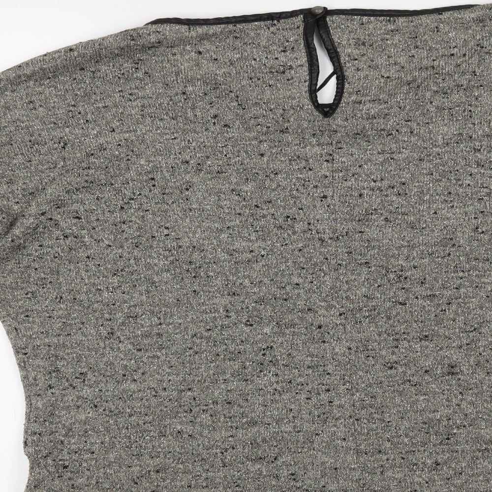 Encuentro Womens Grey   Basic Blouse Size M