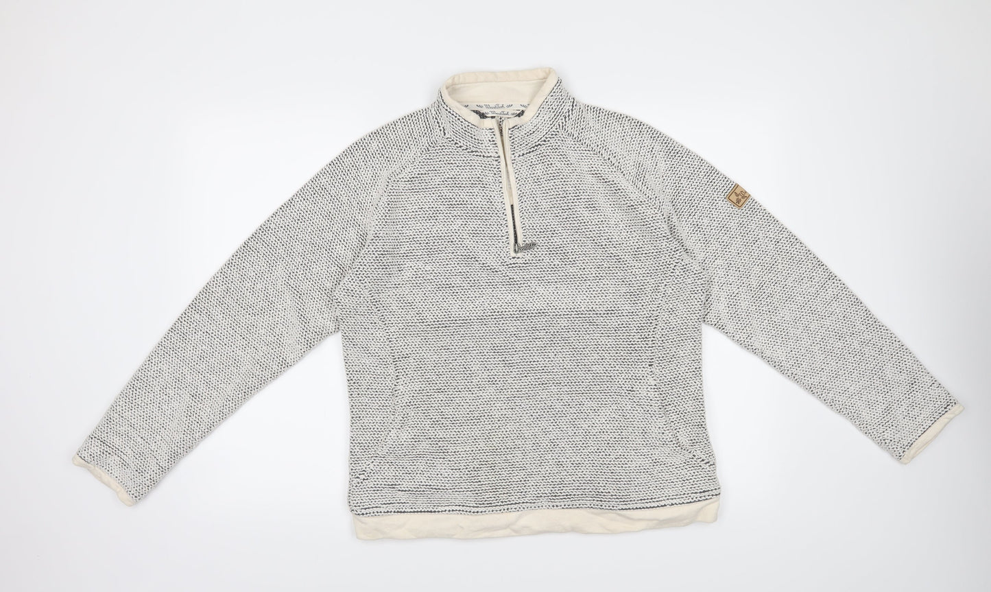 weindeuch Womens White   Pullover Jumper Size XL
